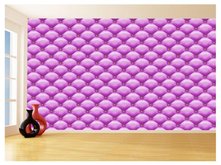 Imagem de Papel De Parede 3D Estilo Tecido Capitonê Cores 3,5M Tcp141