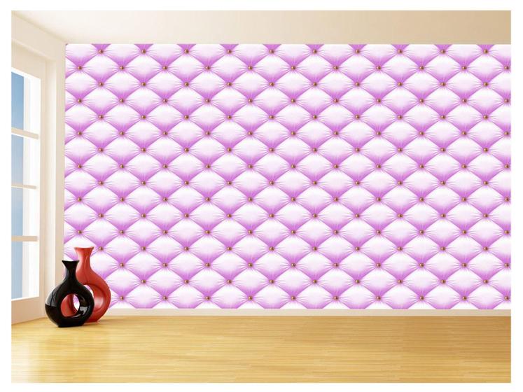 Imagem de Papel De Parede 3D Estilo Tecido Capitonê Cores 3,5M Tcp142