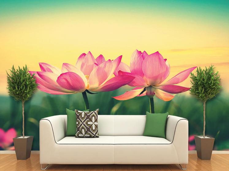 Papel De Parede 3D Flores 0022 (3M X 3M) - Paredes Decoradas - Papel de ...