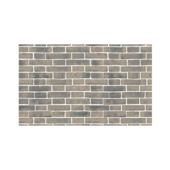 Imagem de Papel de Parede 5 Metros Efeito 3D Adesivo de Luxo Lavável Tijolo Rustico Marmore Tijolinho Churrasqueira