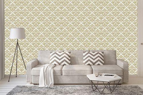 Papel de Parede Adesivo Arabesco Bronze Menor preço em Papel de Parede Adesivo Arabesco Bronze