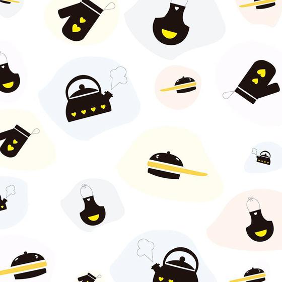 Imagem de Papel de Parede Adesivo Casual Cozinha - 050