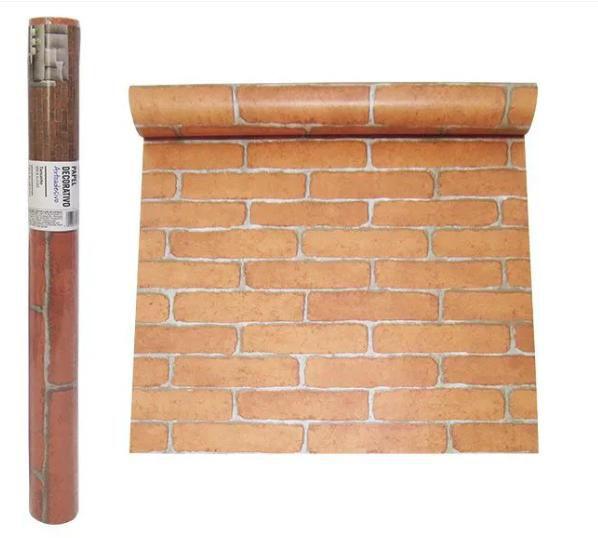 Imagem de Papel de parede adesivo lavável para parede 3d