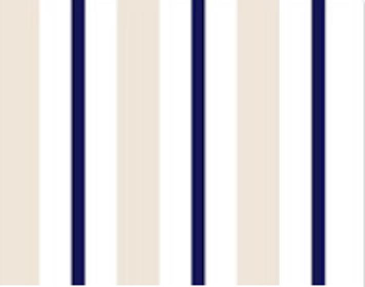 Imagem de Papel de Parede adesivo Listrado Bege ,Azul e Branco LT75