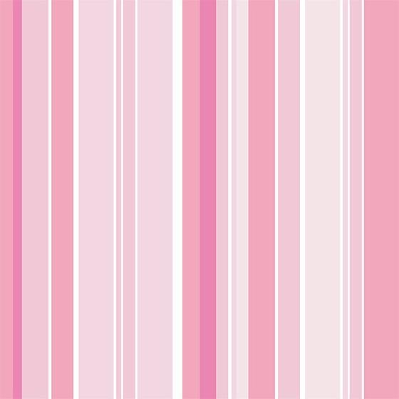 Imagem de Papel de Parede Adesivo Listrado Rosa - 010
