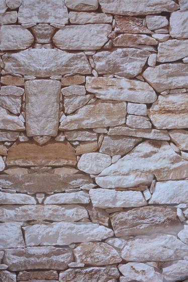 Imagem de Papel De Parede Adesivo Vinil Pedra Mosaico 45 Cm X 10 Metros