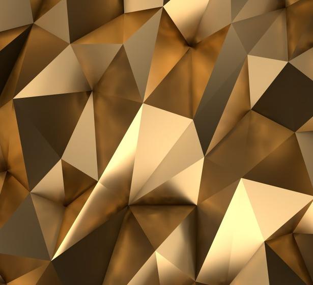 Imagem de Papel De Parede Auto Adesivo Abstrato Dourado Ouro GG588