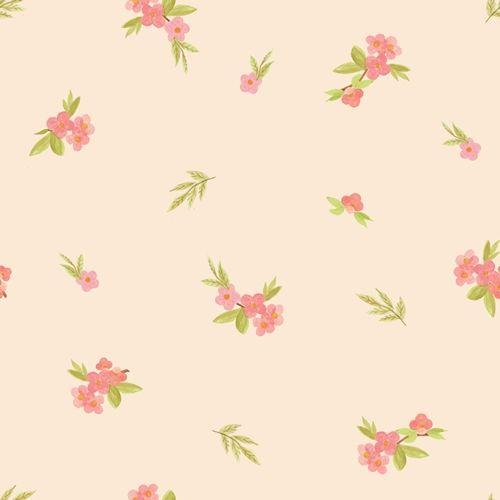 Imagem de Papel de Parede Bosque da Imaginação Floral Rosa 81017