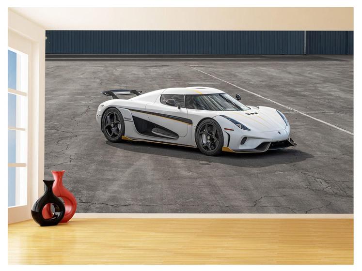 Imagem de Papel De Parede Carro Koenigsegg Regera Pista 3,5M Car170