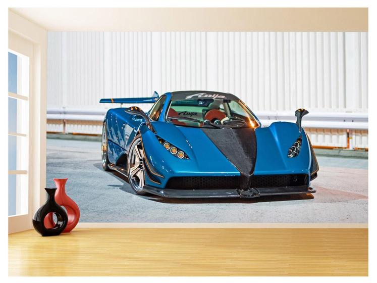 Imagem de Papel De Parede Carro Pagani Zonda Huayra Rua 3,5M Car340