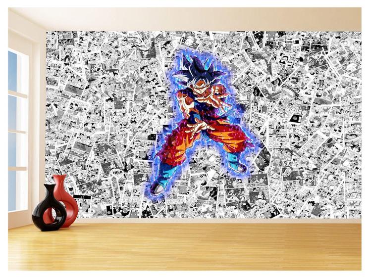 Imagem de Papel De Parede Dragon Ball Goku Página Manga 3,5M Dbz518