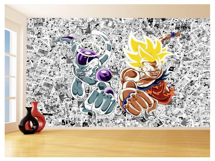 Imagem de Papel De Parede Dragon Ball Goku Página Manga 3,5M Dbz531