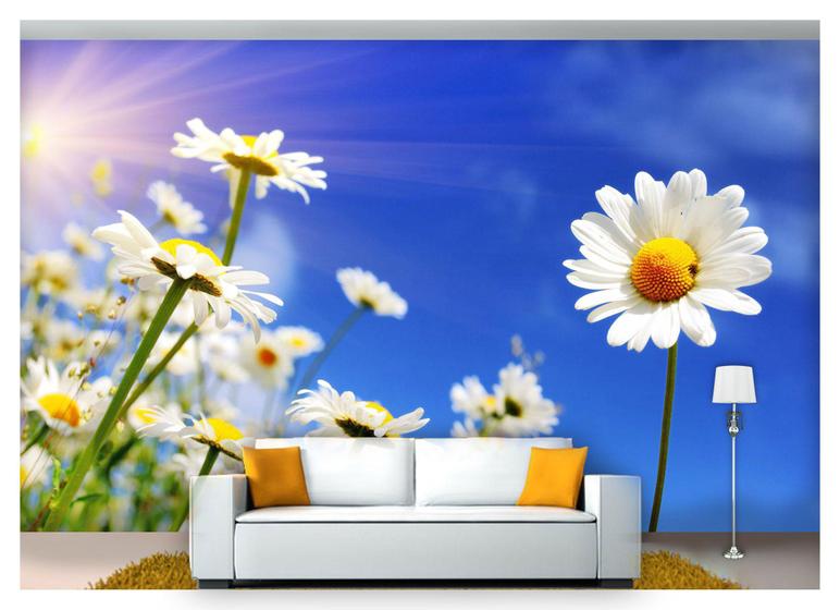 Imagem de Papel De Parede Flores Floral Flor Natural 3D Nfl151 3M²