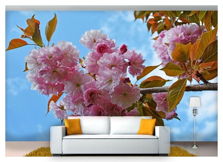 Imagem de Papel De Parede Flores Floral Flor Natural 3D Nfl163