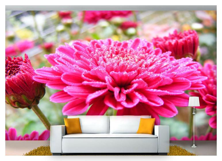Imagem de Papel De Parede Flores Floral Flor Natural 3D Nfl180