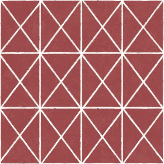 Imagem de Papel De Parede Friends Coffee 5658  Geometrico Losangos bordo vermelho