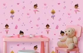 Imagem de Papel de Parede Infantil Adesivo Decorativo Quarto 5m x 45cm