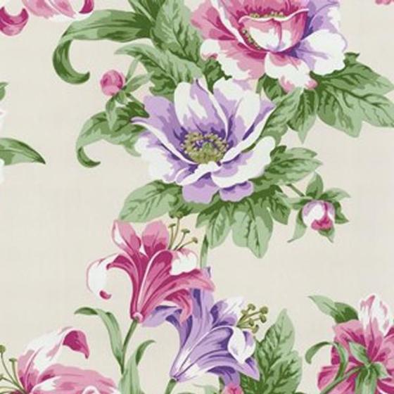 Imagem de Papel De Parede K&G Floral Colorido Vinílico Lavável