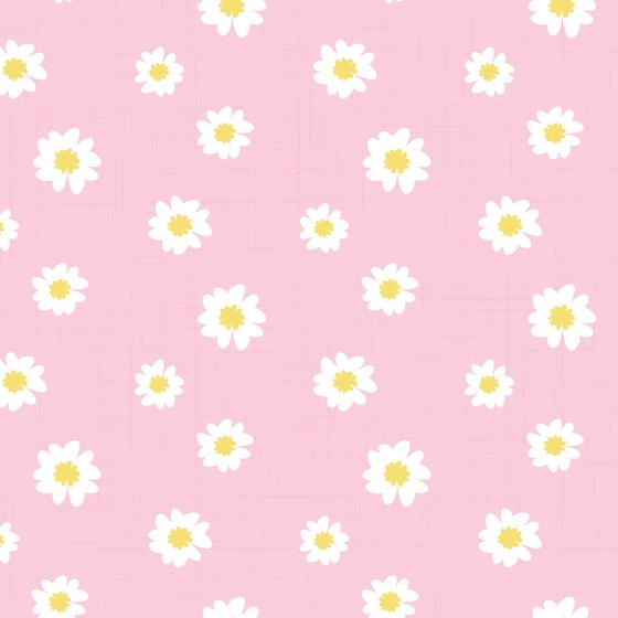 Imagem de Papel de Parede Margaridas Infantil Adesivo 2,70x0,57m