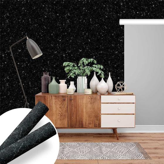 Imagem de Papel de Parede Mod 13 Granite Starry Night Vinilico