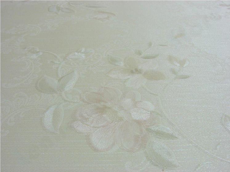 Imagem de Papel de Parede Não Lavável - Creme com detalhes em Bege - Lindo desenho - Rolo com 10m x 53cm - LMS-PPD-280004
