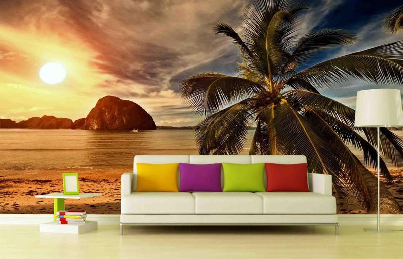 Imagem de Papel de Parede Painel Fotográfico Praia n47 2,00X3,00