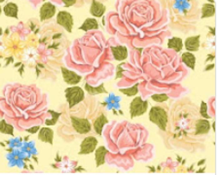 Imagem de Papel De Parede Para Sala Quarto Floral Flores Em 3d Adesivo Lavável FL135