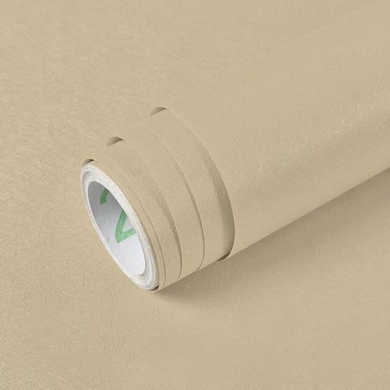 Imagem de Papel de Parede Rabiscado Caqui 500x60cm Lavavel Texturizado Adesivo Para Casa Moveis Decoração Vidro