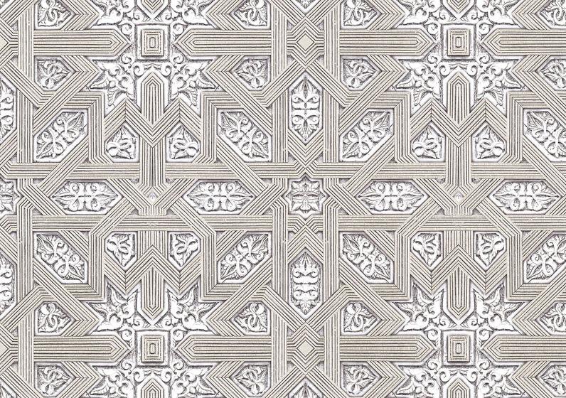 Imagem de Papel de Parede Terra Gracia Carved Wood (Champaign Grey) 831222