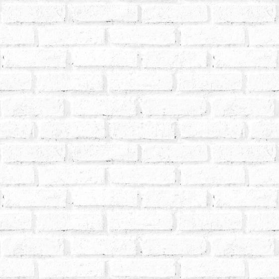 Papel de Parede Tijolos Brancos Menor preço em Papel de Parede Tijolos Brancos
