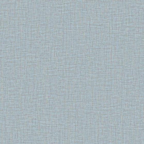 Imagem de Papel De Parede Unique Un5004 Textura Azul Claro Com Dourado- Rolo Fechado Com 10mts - Edantex