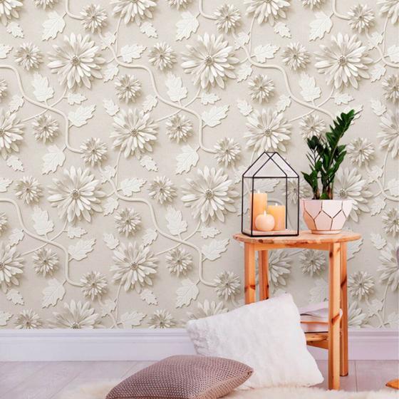 Imagem de Papel de Parede Vinil Autocolante Floral Elegance 250