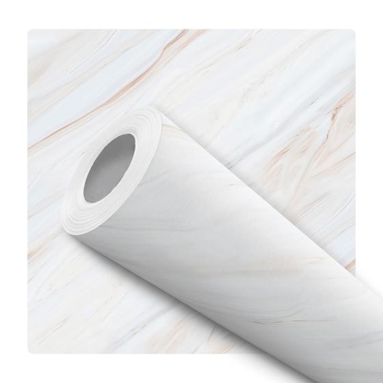Papel de Parede Vinílico Autoadesivo Lavável Mármore Marfim Bege Elegante Decoração Moderna Quarto Sala de Estar Escritório - DELIQUADROS Imagem de Papel de Parede Vinílico Autoadesivo Lavável Mármore Marfim Bege Elegante Decoração Moderna Quarto Sala de Estar Escritório
