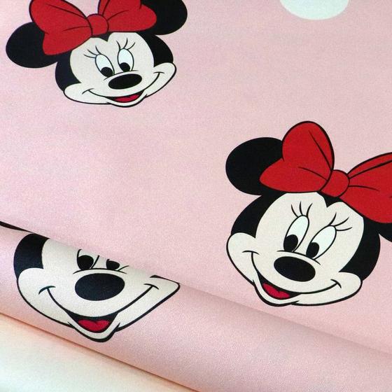 Imagem de Papel de Parede Vinílico Importado Infantil Minnie 