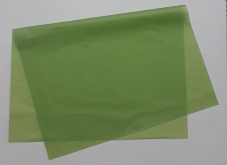 Imagem de Papel de seda 50x70 verde pistache ac52 - pacote com 100 folhas