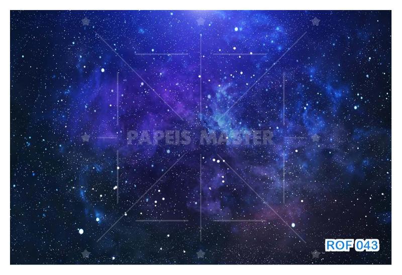 Imagem de Papel De Teto Céu Espaço Estrelas Galáxias 3,5M Rof43