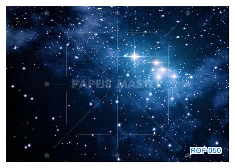 Imagem de Papel De Teto Céu Espaço Estrelas Galáxias 3,5M Rof50