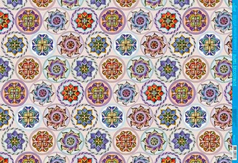 Imagem de Papel Decoupage Pd-941 Mandalas 34,3x49 - Litoarte