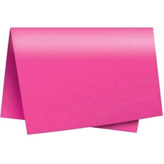 Imagem de Papel dupla face 48x66 rosa pink c/20