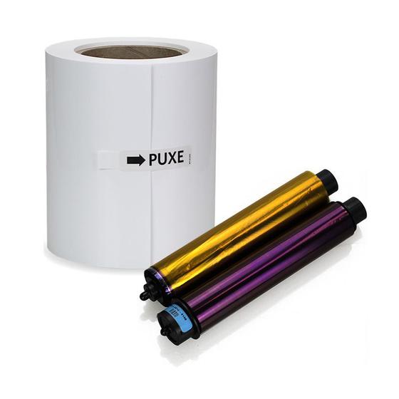 Imagem de Papel Fotográfico e Ribbon Kodak 305 - 1 Kit de Impressão