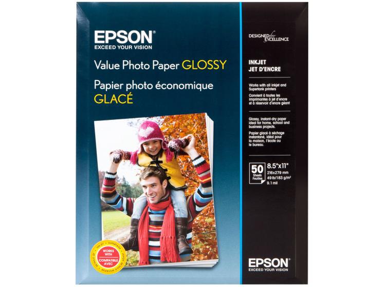 Imagem de Papel Fotográfico Epson Value Photo Paper Glossy