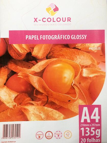 Imagem de Papel Fotográfico Glossy A4 135G - X-Colour