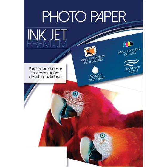 Imagem de Papel Fotografico Inkjet A4 Glossy Premium 180G Caixa Com 50