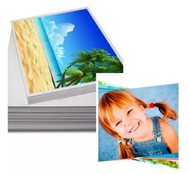 Imagem de Papel Glossy Fotográfico135 Gr (brilhante) Photo100 Folhas