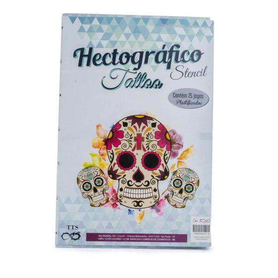 Imagem de Papel Hectográfico Tattoo Stencil TTS - 25 unidades