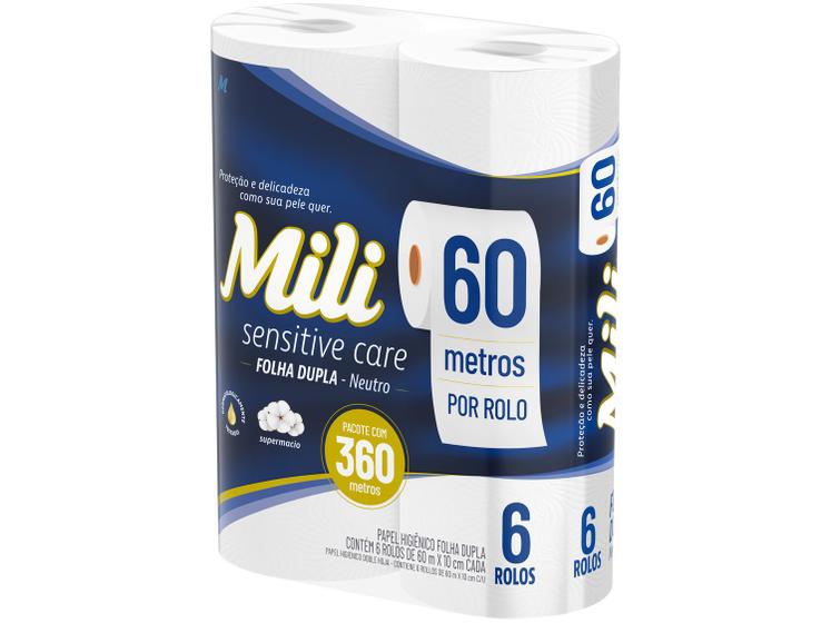 Papel Higiênico Folha Dupla Mili Sensitive Care é ruim? Papel Higiênico Folha Dupla Mili Sensitive Care é boa?