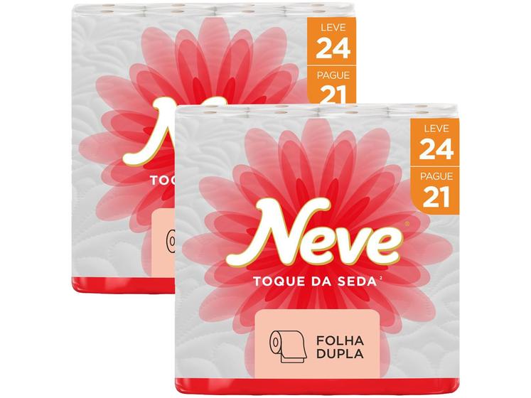 Imagem de Papel Higiênico Folha Dupla Neve