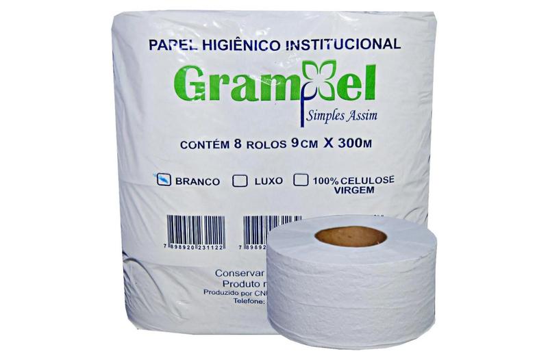 Imagem de Papel higiênico institucional - Grampel