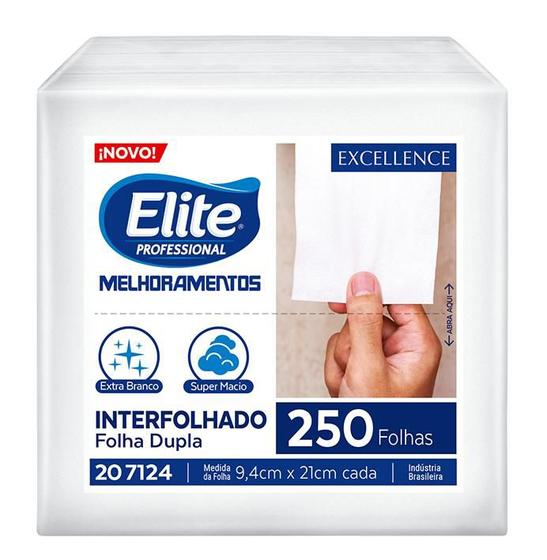 Imagem de Papel higiênico interf folha dupla  excellence com 250 folhas