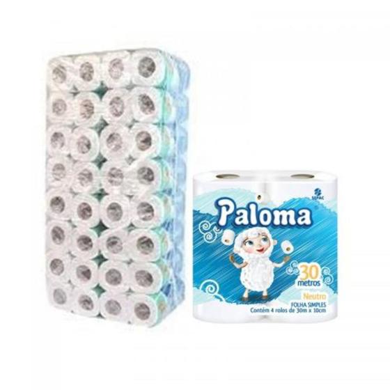 Papel Higiênico Paloma Folha Simples - Fardo c/ 64 Rolos é ruim? Papel Higiênico Paloma Folha Simples - Fardo c/ 64 Rolos é boa?